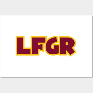 LFGR - White Posters and Art